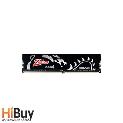 رم دسکتاپ DDR4 تک کاناله 3200 مگاهرتز CL17 کینگ مکس مدل Zeus Dragon ظرفیت 16گیگابایت