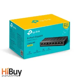 سوییچ 8 پورت گیگابیتی و دسکتاپ تی پی-لینک مدل LS1008G