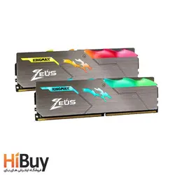 رم دسکتاپ DDR4 تک کاناله 3200 مگاهرتز CL17 کینگ مکس مدل Zeus Dragon RGB ظرفیت 16 گیگابایت - فروشگاه اینترنتی های بای | HiBuy