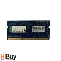 رم لپ تاپ DDR3 تک کاناله 12800s مگاهرتز CL11 کینگستون مدل PC3 ظرفیت 4 گیگابایت - فروشگاه اینترنتی های بای | HiBuy