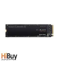 حافظه SSD وسترن دیجیتال مدل BLACK SN750 NVME ظرفیت 1 ترابایت
