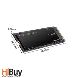 حافظه SSD وسترن دیجیتال مدل BLACK SN750 NVME ظرفیت 1 ترابایت