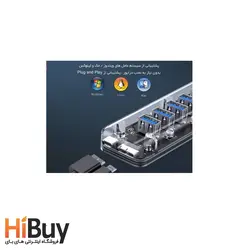 هاب 7 پورت USB 3.0 اوریکو مدل F7U-U3