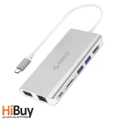 هاب 8 پورت USB-C اوریکو مدل ADS3