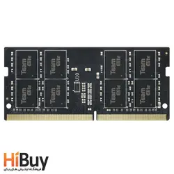 رم لپ تاپ DDR4 تک کاناله 2400 مگاهرتز CL16 تیم گروپ مدل Elite ظرفیت 16 گیگابایت