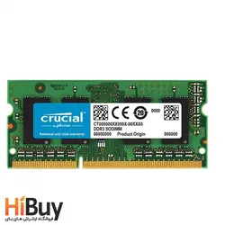 رم لپ تاپ کروشیال مدل DDR3L 1600MHz ظرفیت 8 گیگابایت - فروشگاه اینترنتی های بای | HiBuy
