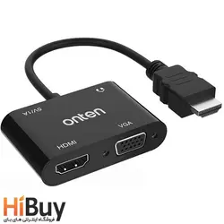 مبدل hdmi به hdmi /vga اونتن مدل otn 5165hv - فروشگاه اینترنتی های بای | HiBuy