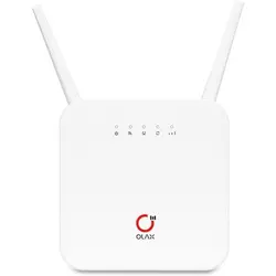 مودم روتر بی سیم 4G LTE اولاکس مدل AX6 Pro به همراه باتری