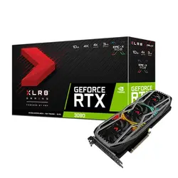 مشخصات، قیمت و خرید کارت گرافیک پی ان وای مدل GeForce RTX 3080 10GB XLR8 Gaming