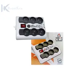 محافظ برق 6 خانه | برند اُمگا OMEGA ( طول 5 متری )