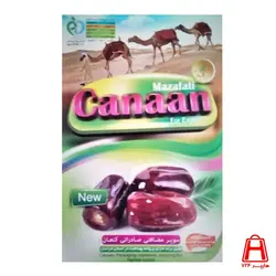 خرما سوپر مضافتی صادراتی جعبه مقوایی کنعان 650 گرمی