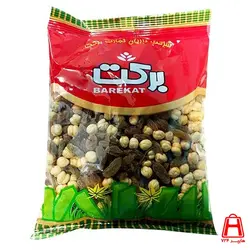 نخودچی و كشمش سبز مخلوط بسته سلفونی برکت 300 گرمی