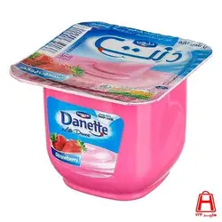 دسر توت فرنگی دنت 100 گرمی