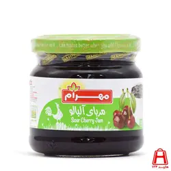 مربا آلبالو 275 گرمی مهرام