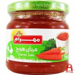 مربا هویج 275 گرمی 12 عددی