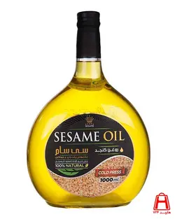 روغن کنجد خالص 1 لیتری سی سام