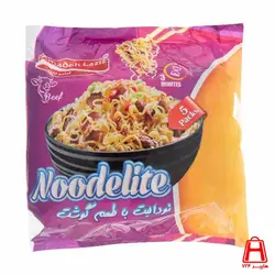 نودالیت 5 عددی با طعم گوشت آماده لذیذ
