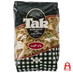 ماکارونی پاپ کورن بسته سلفونی 500 گرمی تک ماکارون