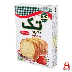 پودر کیک توت فرنگی تک‎ ماکارون 500 گرمی
