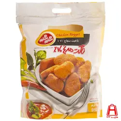 ناگت مرغ 70% پاکت دسته دار شام شام 950 گرمی