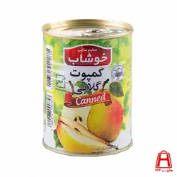 کمپوت گلابی 350 گرمی خوشاب