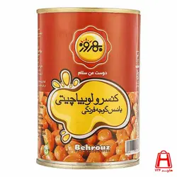 كنسرو لوبیا چیتی 420 گرمی-24