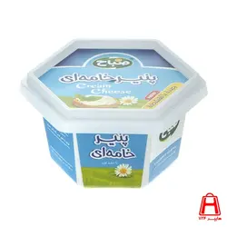 پنیر خامه ای پرچرب بسته بندی 150 گرم