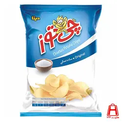 چیپس ساده نمکی بزرگ چی توز 90 گرمی
