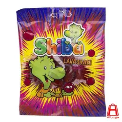 پاستیل آلو زرد 90 گرمی شیبابا