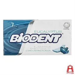 آدامس اکالیپتوس دراژه بدون شکر بایودنت 7عددی