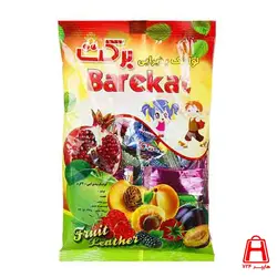 لواشك ترش پذیرایی بسته سلفونی 300 گرمی برکت