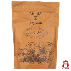 حلوا مسقطی زعفرانی ژله ای پاکت زیب دار 400 گرمی شیگوار