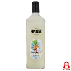 شربت پیناکولادا شیشه ای 780 گرمی شادلی
