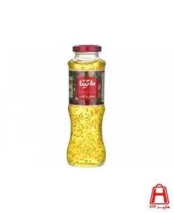 ماتینا نوشیدنی زعفران گلاب شیشه ای280 سی سی