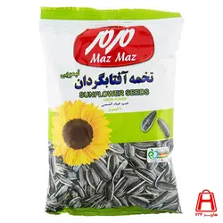 تخمه آفتابگردان بزرگ لیمویی مزمز 120گرمی