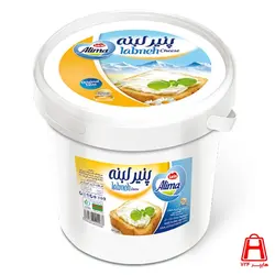 پنیر لبنه 1 کیلویی آلیما