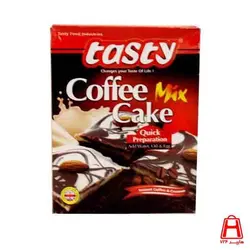 پودر کیک قهوه با خامه تیستی