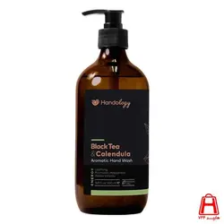 هندولوژي - مايع دستشويي سري آروما تراپي - با رايحه بلك تي و كالندولا 500گرم