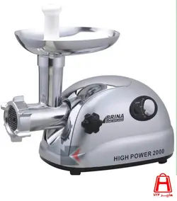 چرخ گوشت برینا 2000 وات سفید مدل 710