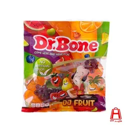 پاستیل میوه ای دکتر بن با رنگ طبیعی 85 گرمی