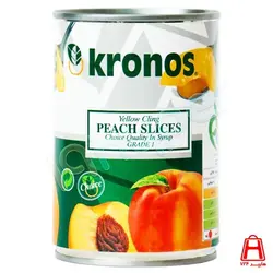 کمپوت هلو کرونوس 410 گرمی