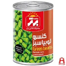 کنسرو لوبیا سبز برتر 420 گرمی