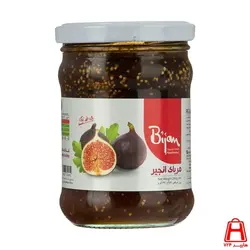 مربا انجیر بیژن شیشه 290 گرمی