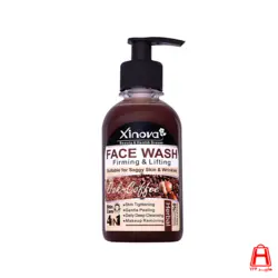 ژل شستشوی صورت سفت کننده و لیفتینگ قهوه و بلوط xinova 250ml