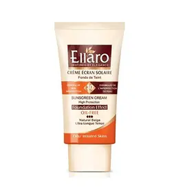 کرم ضد آفتاب فاقد چربی کرم پودری Ellaro SPF 30