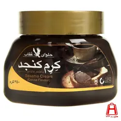 کرک کنجد کاکائو 350 گرمی عقاب