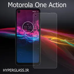 گارد ژله ای و گلس فابریک موتورولا وان اکشن