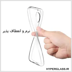 گارد ژله ای و گلس فابریک موتورولا وان اکشن