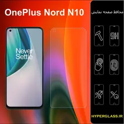 گلس محافظ صفحه نمایش نانو بلک اورجینال گوشی وان پلاس OnePlus Nord N10
