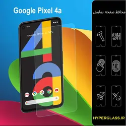گلس محافظ صفحه نمایش نانو بلک اورجینال گوشی گوگل پیکسل Google Pixel 4 A